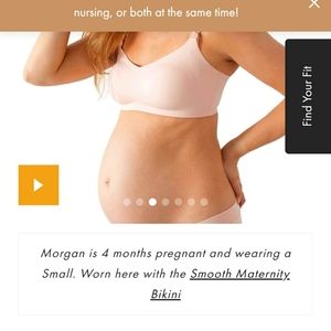 Kindred Bravely pink ultra comfort smooth classic nursing bra